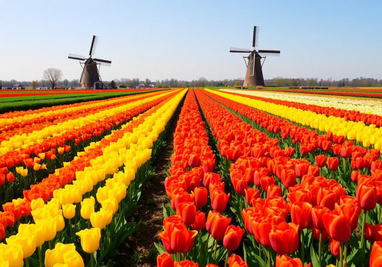 Keukenhof Tulip Gardens